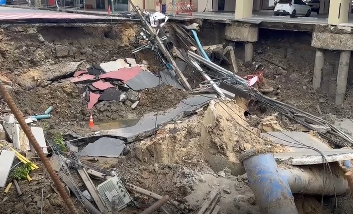 ผู้ว่าฯชัชชาติ เผยแผนการรับมือ“ฝนตก” ถนนทรุด หน้ารพ.วชิระ