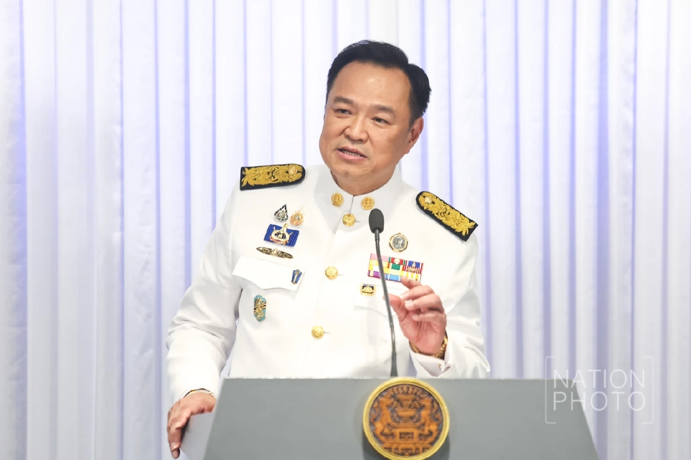 อนุทิน ชาญวีรกูล นายกรัฐมนตรี 