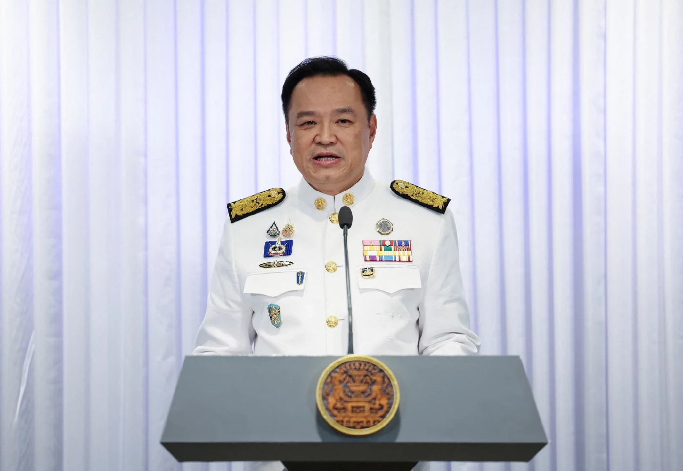  นายอนุทิน ชาญวีรกูล นายกรัฐมนตรี 