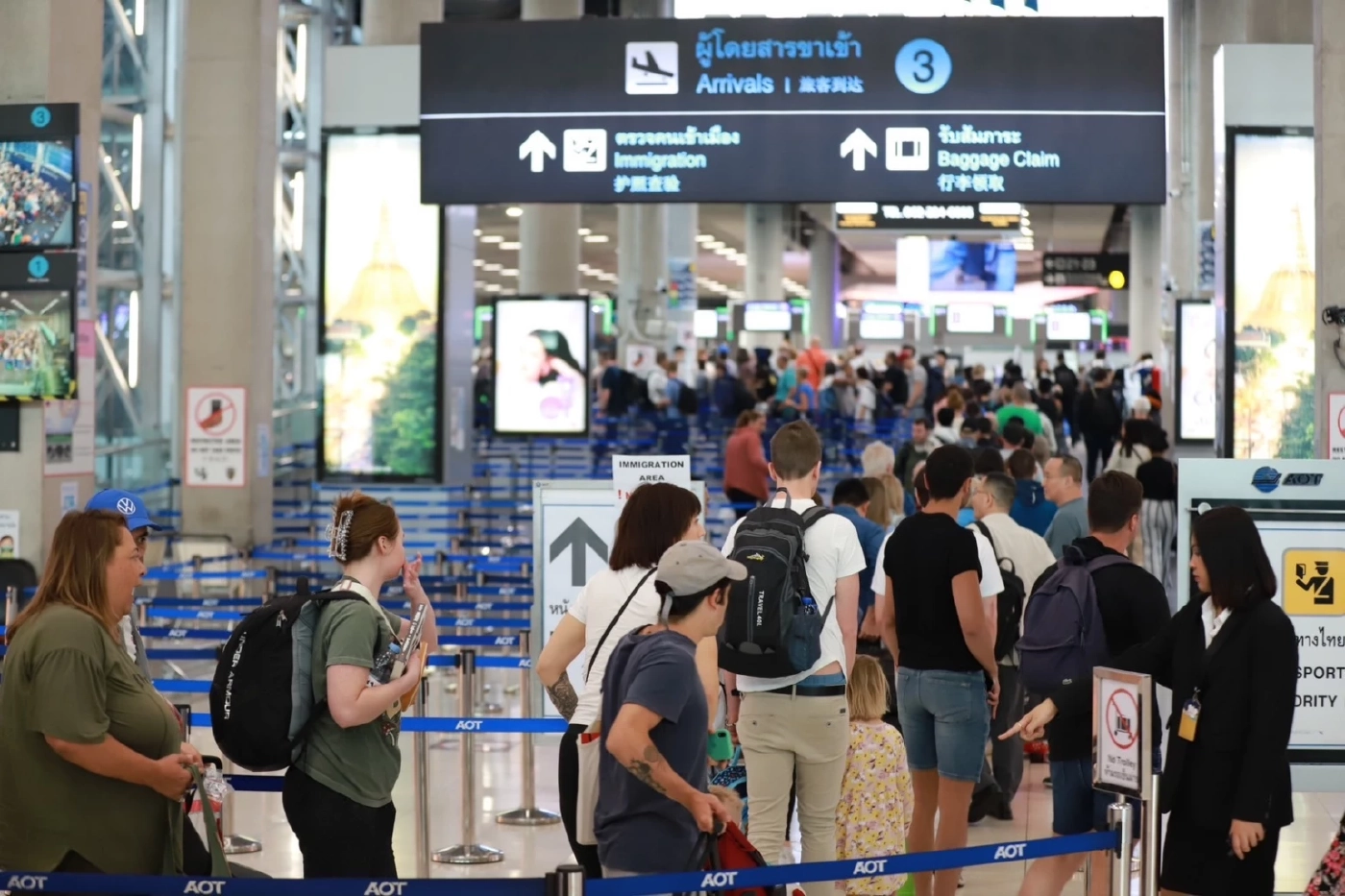 สุวรรณภูมิ 19 ปี รองรับผู้โดยสาร 878 ล้านคน 5.45 ล้านเที่ยวบิน