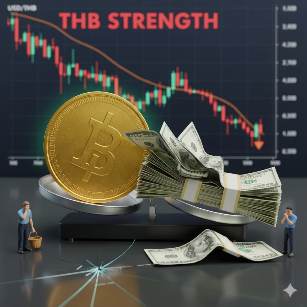 รีด VAT ทองสกัดบาทแข็งไม่เวิร์ค นักวิชาการ แนะซื้อขายดอลลาร์แทน