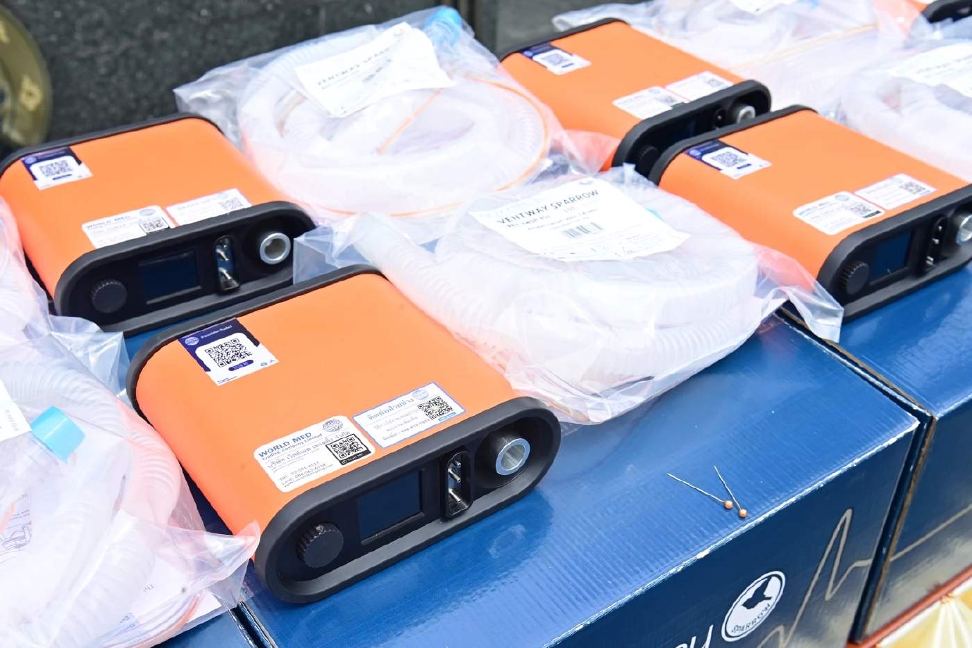 ซีพี มอบรถพยาบาลอัจฉริยะ-เครื่องช่วยหายใจ มูลค่า 10 ล้าน หนุนการแพทย์ชายแดน