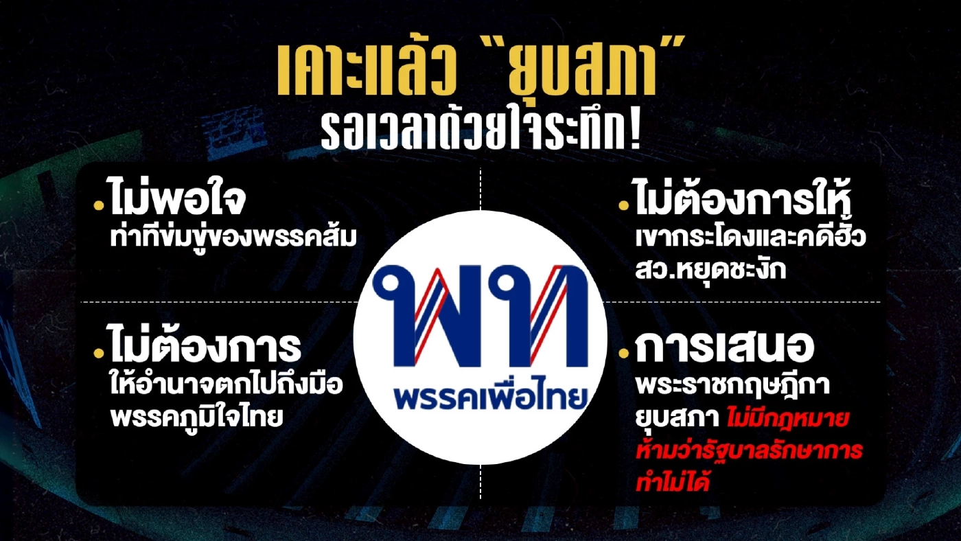 เคาะแล้ว "ยุบสภา" รอเวลาด้วยใจระทึก!