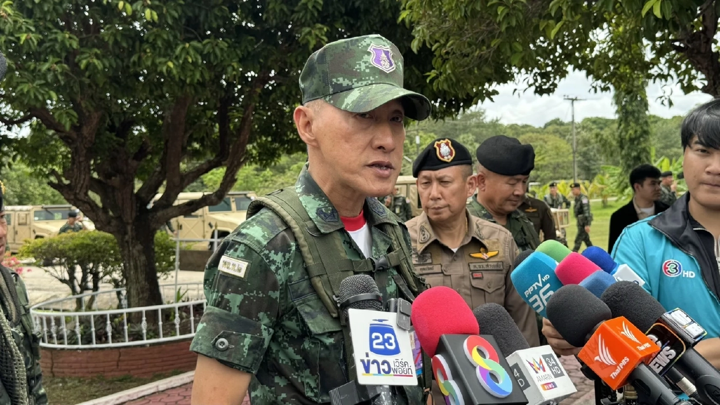 "มทภ.1" ย้ำทวงคืน "หนองหญ้าแก้ว-บ้านหนองจาน" ได้เเน่นอน