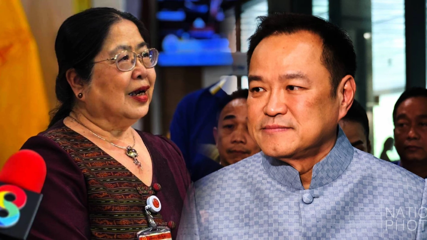 "เจ๊แมว" บุกสภาฯ ยื่นร้อง "วันนอร์-เท้ง" ยุติ เสนอชื่อ "อนุทินนั่งนายกฯ"