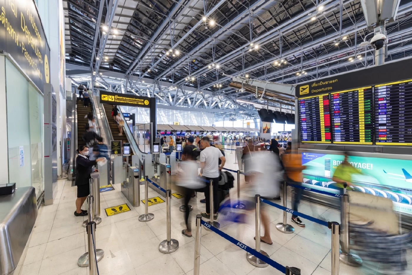 สุวรรณภูมิ 19 ปี รองรับผู้โดยสาร 878 ล้านคน 5.45 ล้านเที่ยวบิน