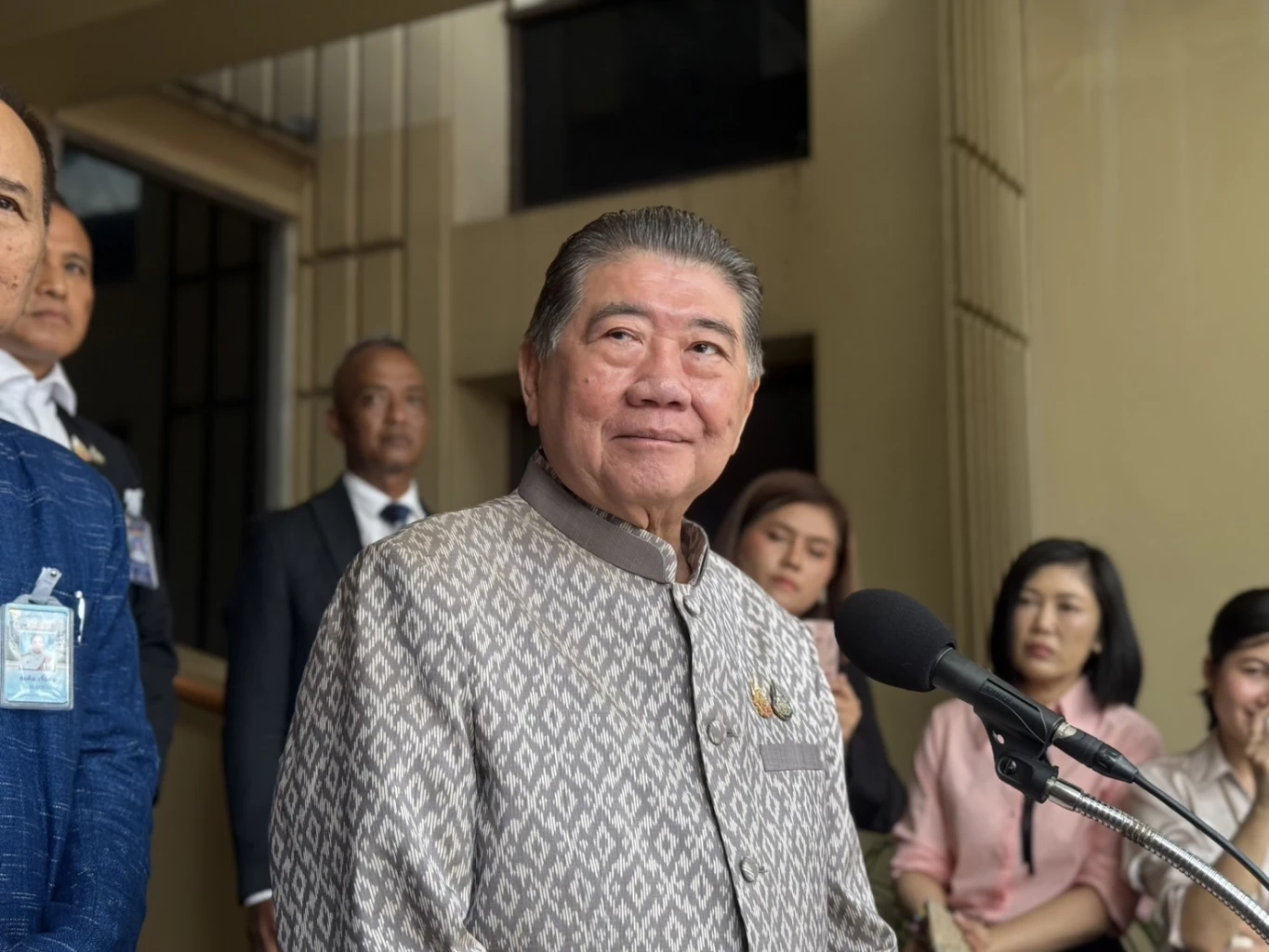  นายภูมิธรรม เวชยชัย รองนายกรัฐมนตรี รมว.มหาดไทย ปฏิบัติหน้าที่แทนนายกรัฐมนตรี