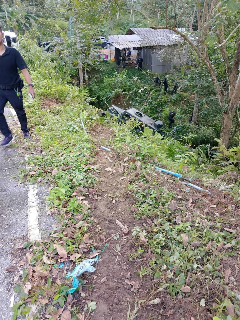 สงขลาปะทะเดือด! จนท.ปิดล้อมไล่ล่าระทึก คนร้ายหนีขึ้นเขา