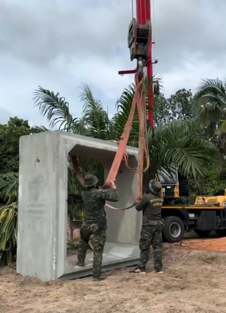 ทหารช่าง เร่งสร้างบังเกอร์ 7 แห่ง 4 จว.อีสานใต้ เน้นจุดเสี่ยงก่อน