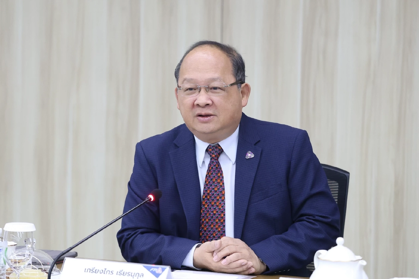 เกรียงไกร เธียรนุกุล ประธานสภาอุตสาหกรรมแห่งประเทศไทย 