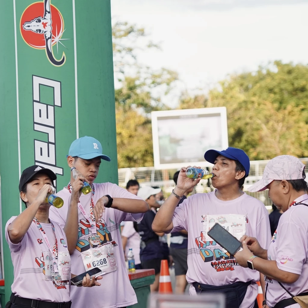 คาราบาวแดง เคียงข้างนักสู้ทุกกิโลเมตร ในงานวิ่ง Khun Dan Marathon