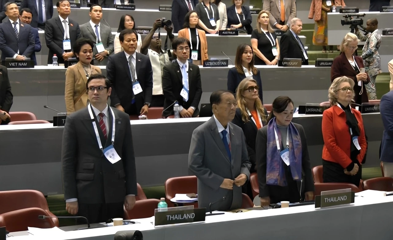 ปิดฉาก IPU "วันนอร์" นัดแถลงจี้ "รัฐบาลอนุทิน" เร่ง "กวาดบ้าน-ปราบสแกมเมอร์" (มีคลิป)