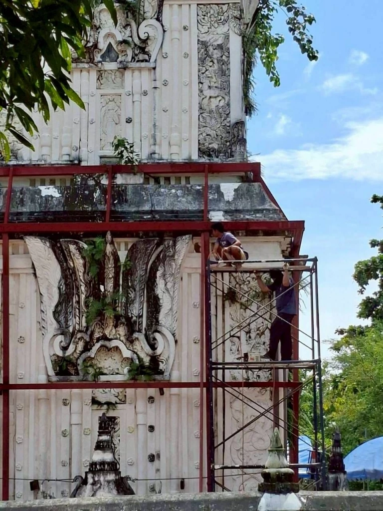 พระธาตุโนนตาล ก่อนพังทลาย