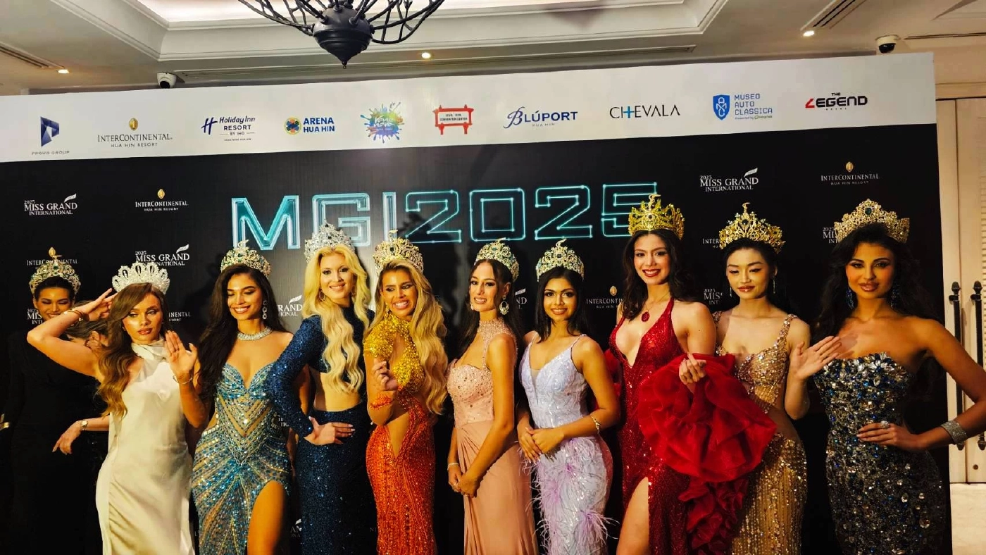 เปิด \"เมืองหัวหิน\" ต้อนรับ สาวงามจาก 77 ประเทศทั่วโลก เก็บตัวประกวด MGI