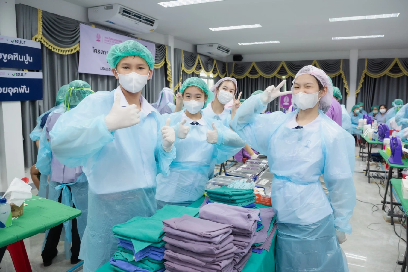 Gulf Sparks Smiles! "ทันตกรรมเคลื่อนที่คืนรอยยิ้มสู่สังคม"