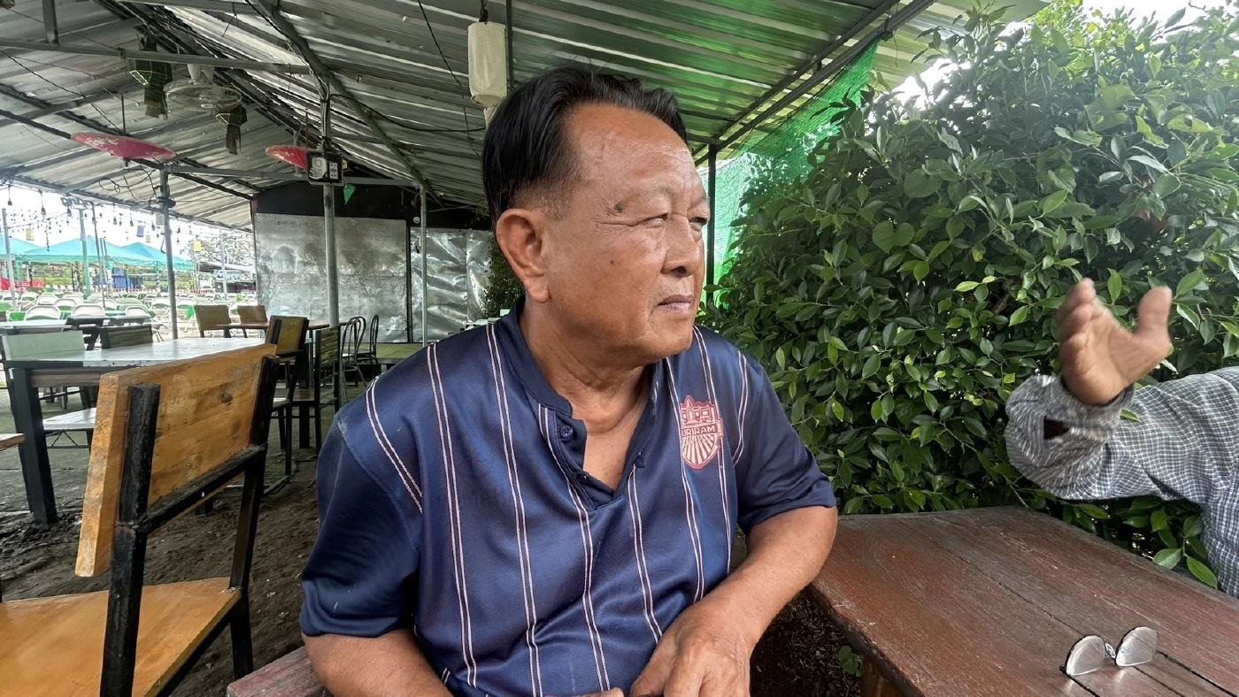 นายโยธิน อายุ 67 ปี หนึ่งใน 35 คนที่ถูกศาลตัดสิน