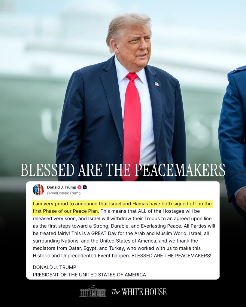 ประธานาธิบดีโดนัลด์ ทรัมป์ ของสหรัฐฯ