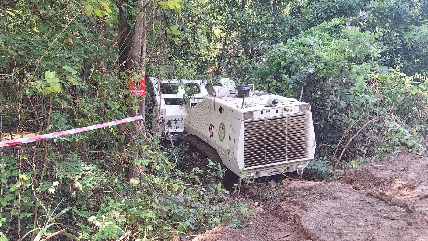 เร่งเก็บทุ่นระเบิด "บ้านหนองจาน-บ้านหนองหญ้าแก้ว" ก่อน ส่งมอบคืนที่ดินให้ชาวบ้าน