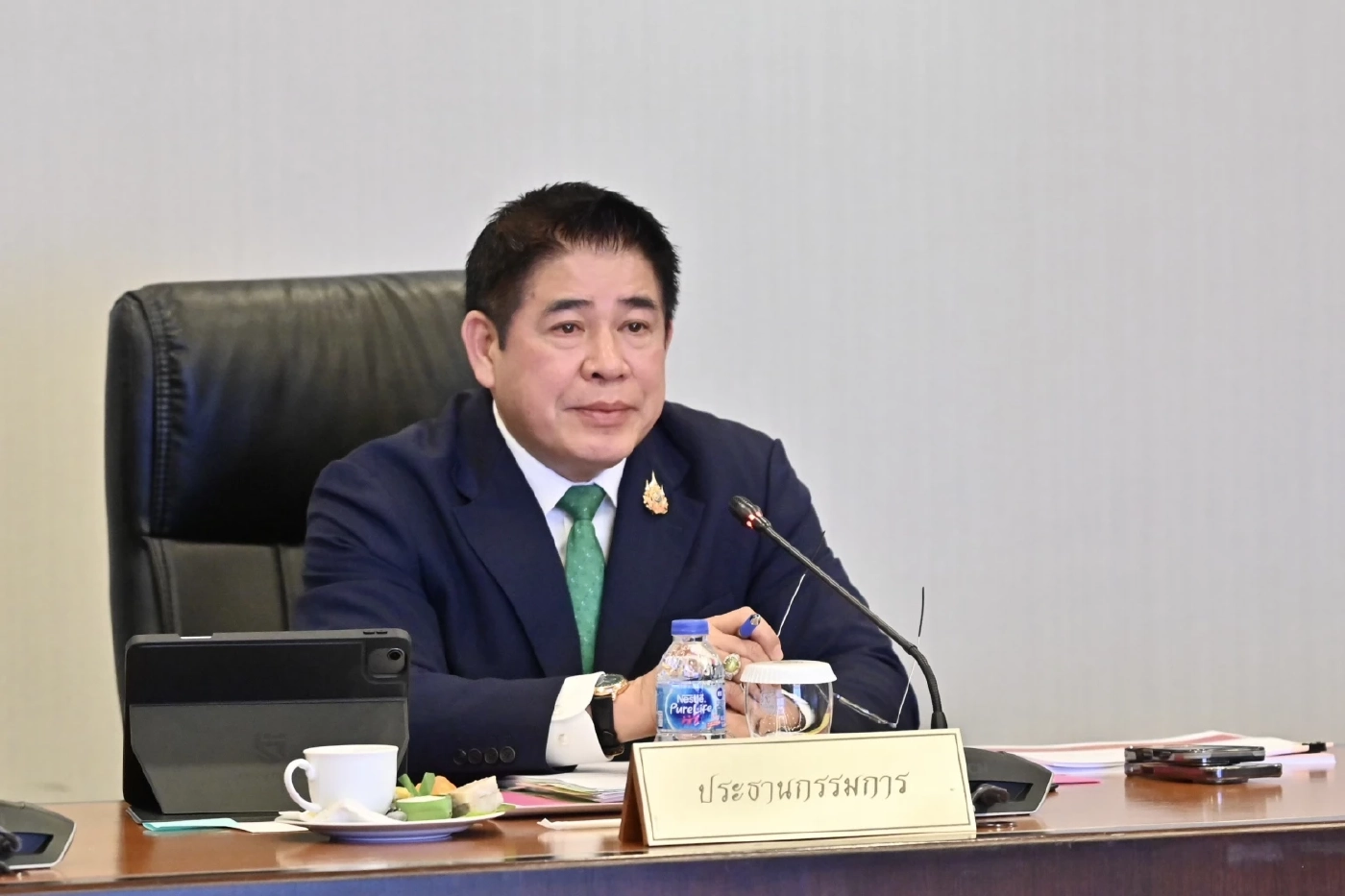 อยเอก ธรรมนัส พรหมเผ่า รองนายกรัฐมนตรี และรัฐมนตรีว่าการกระทรวงเกษตรและสหกรณ์