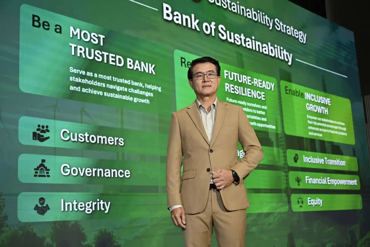 จงรัก รัตนเพียร ผู้จัดการใหญ่ ธนาคารกสิกรไทย