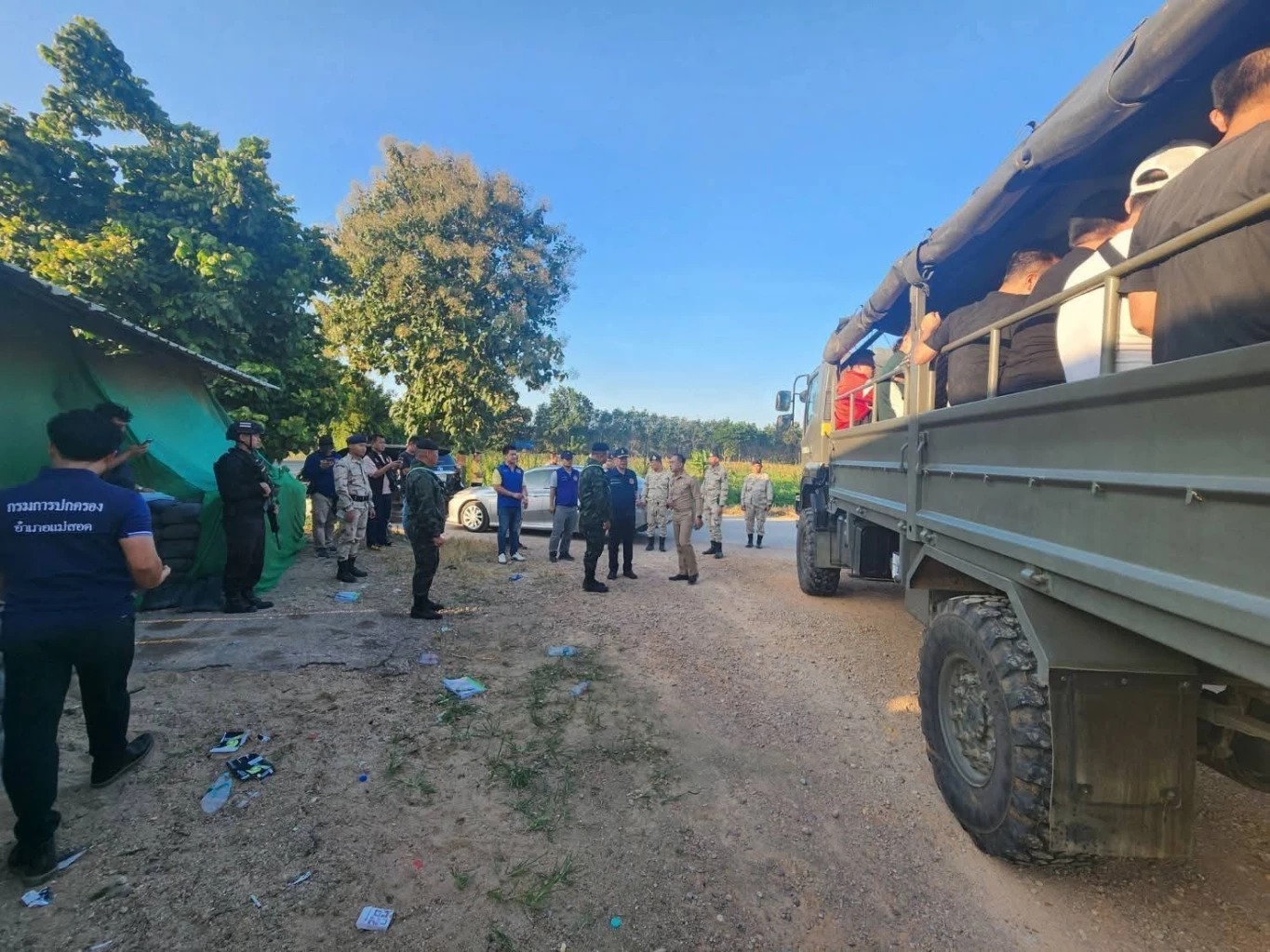 ผึ้งแตกรัง! "ทบ." เผย คุม 795 ต่างชาติ หนีเข้าไทย หลัง "เมียนมา" ทลาย "KK-Park" ในเมียวดี