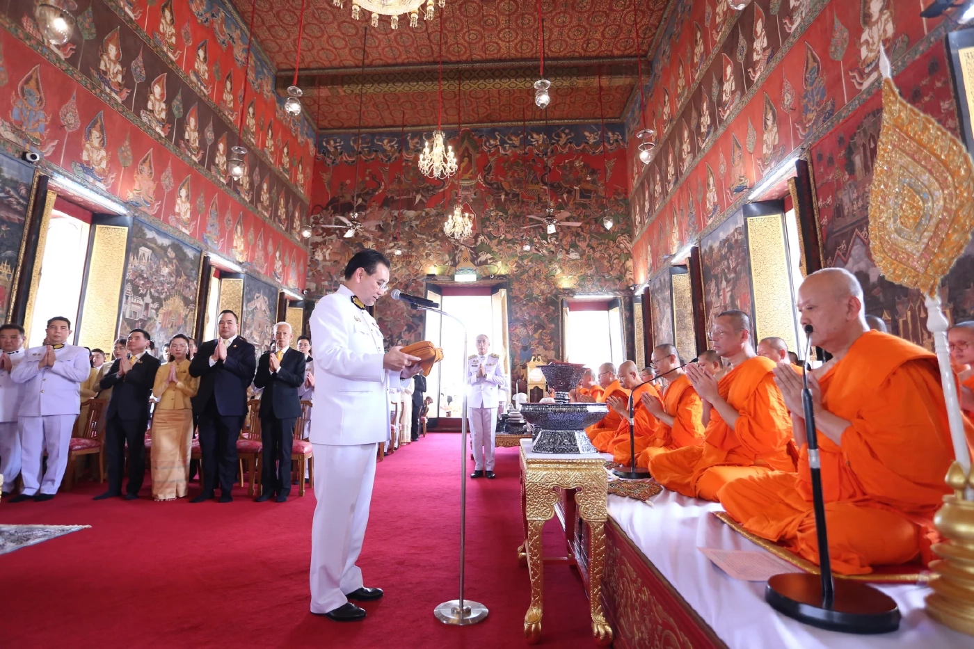 กลุ่มบริษัทกัลฟ์ น้อมถวายผ้าพระกฐินพระราชทาน ประจำปี 2568 ณ วัดสระเกศราชวรมหาวิหาร