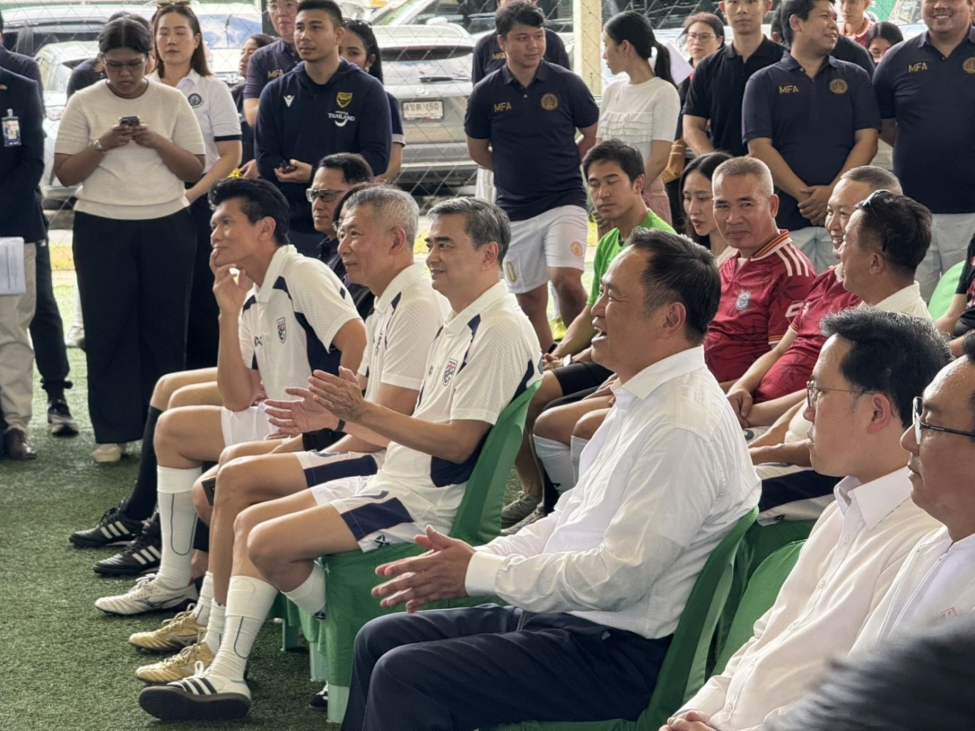 "ชูวิทย์" แนะ "อนุทิน" ปราบสแกมเมอร์ได้ คะแนนนิยมมาแน่ ปัดเปิดชื่อย่อ "7 นักการเมืองไทย"