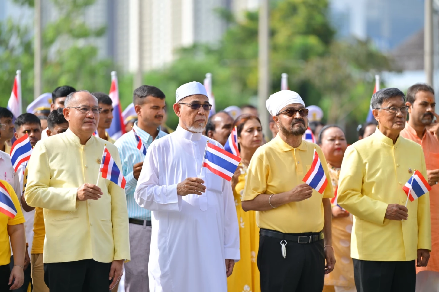 รวมพลังศาสนิกชน 5 ศาสนา เชิดชูชาติไทย