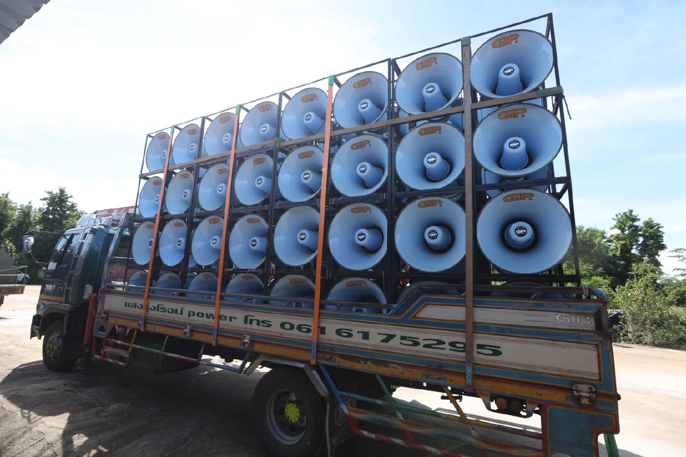 ไม่แคร์ดราม่า! ขบวนการรถเครื่องเสียง ถึงหนองจานป้องอธิปไตย