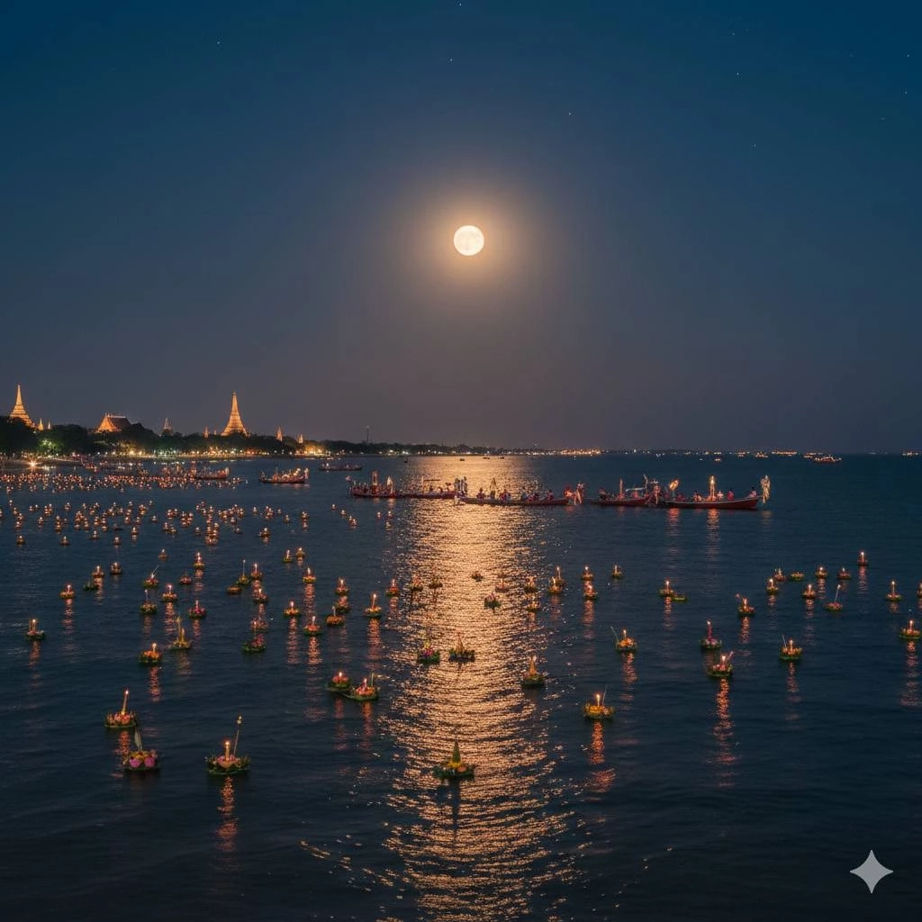 ประเพณีลอยกระทงเมืองพัทยา สายน้ำแห่งความจงรักภักดี สถิตในใจนิรันดร์  “The flow of eternal Loyalty”