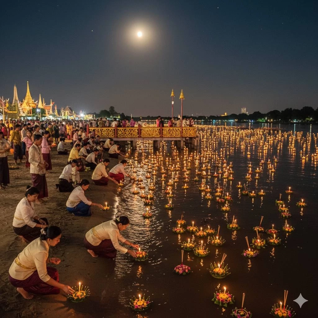 ประเพณีลอยกระทงเมืองพัทยา สายน้ำแห่งความจงรักภักดี สถิตในใจนิรันดร์  “The flow of eternal Loyalty”