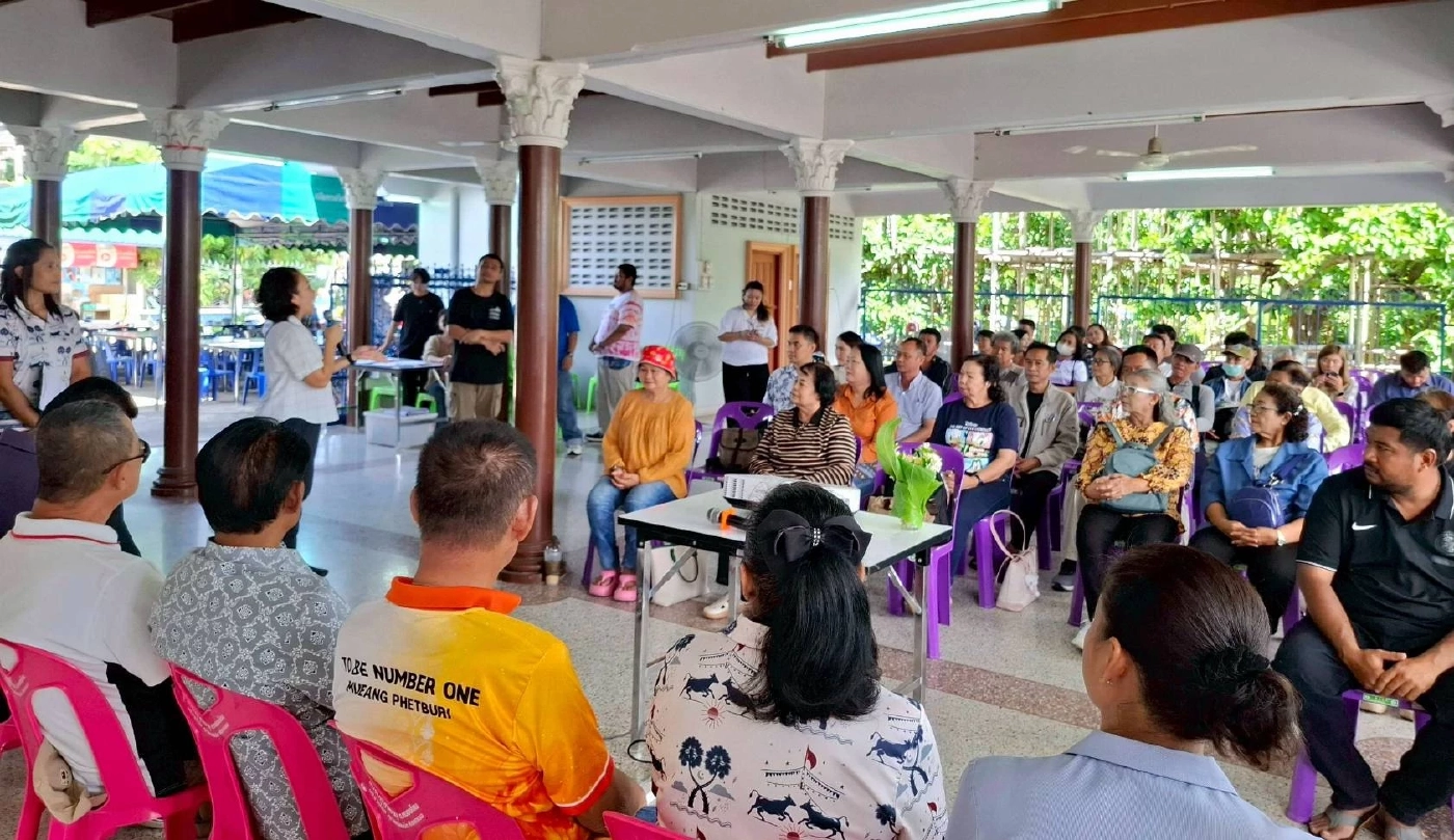 “หนองโสนโมเดล” เพชรบุรี เรียนรู้การทำงานเชิงรุกแก้ปัญหายาเสพติดระดับตำบล