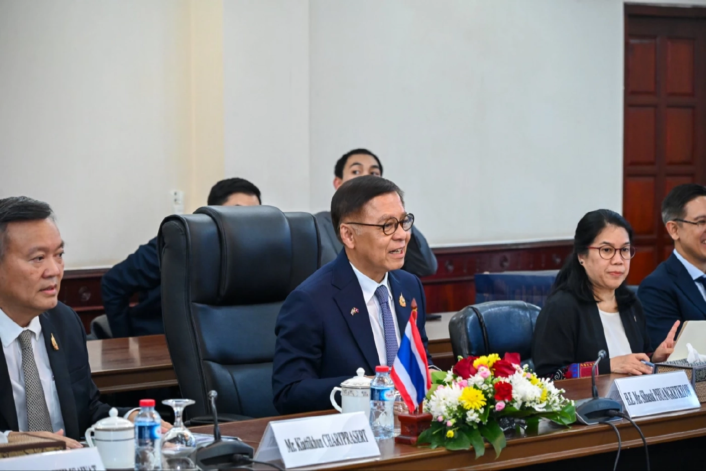 รมว.กต.เยือน สปป.ลาว สานสัมพันธ์ 75 ปี ร่วมแก้ปัญหาทุกมิติ