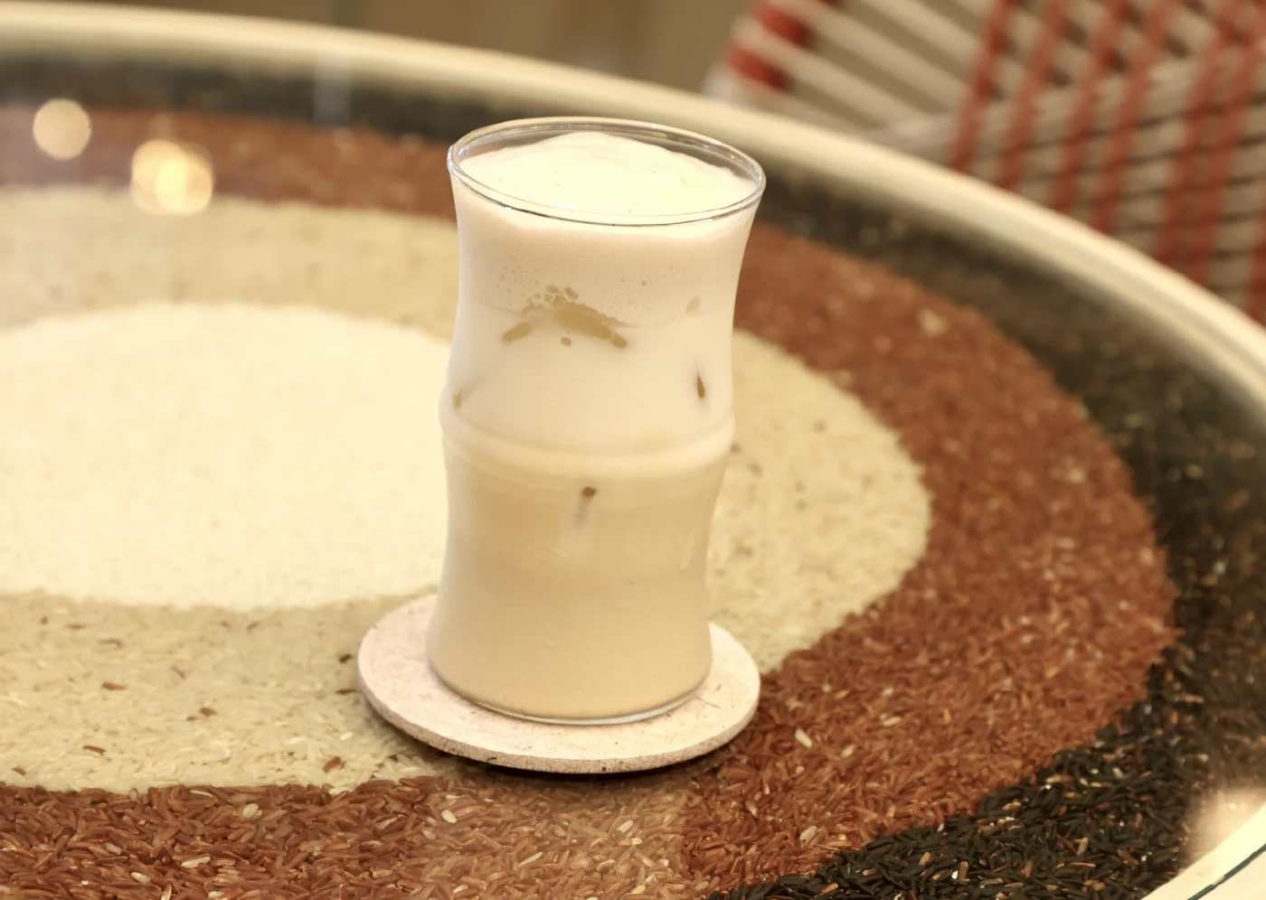 เครื่องดื่มชาข้าวนม