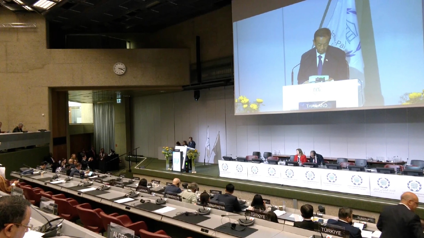 วันนอร์ ลั่นกลาง IPU ไทยไม่เอาโล่มนุษย์ -ใช้มรดกโลกสร้างขัดแย้ง