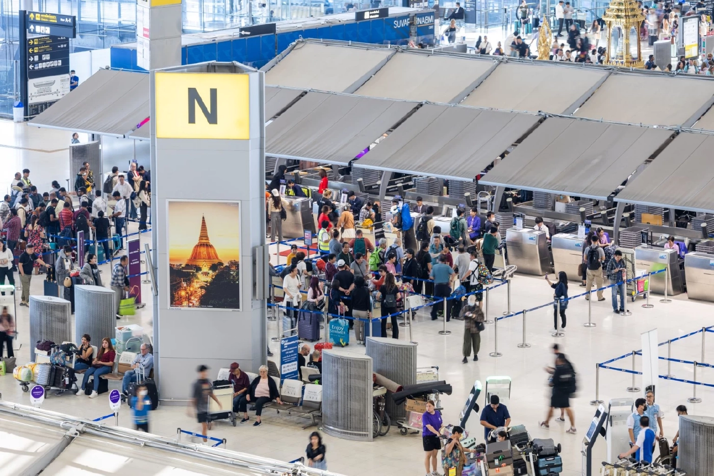 สุวรรณภูมิ ติดอันดับ 12 สนามบินที่มีการเชื่อมต่อมากสุดในโลก