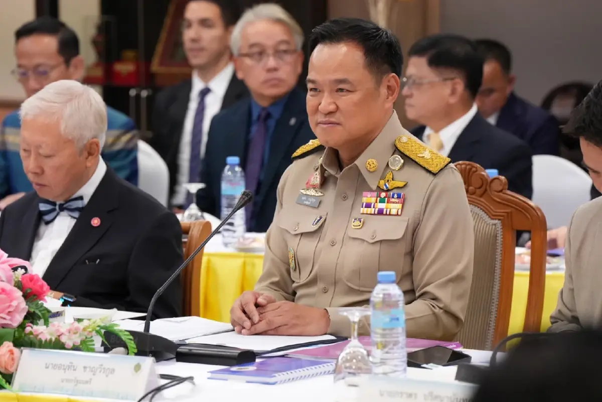 นายอนุทิน ชาญวีรกูล นายกรัฐมนตรี และรัฐมนตรีว่าการกระทรวงมหาดไทย