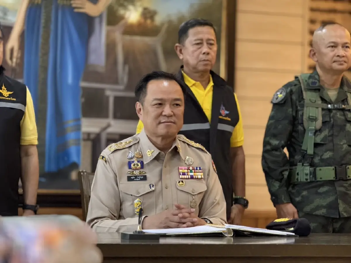 "อนุทิน" ควง 5 รมต. ลงพื้นที่ชายแดนสุรินทร์ เร่งรัดเยียวยาประชาชน