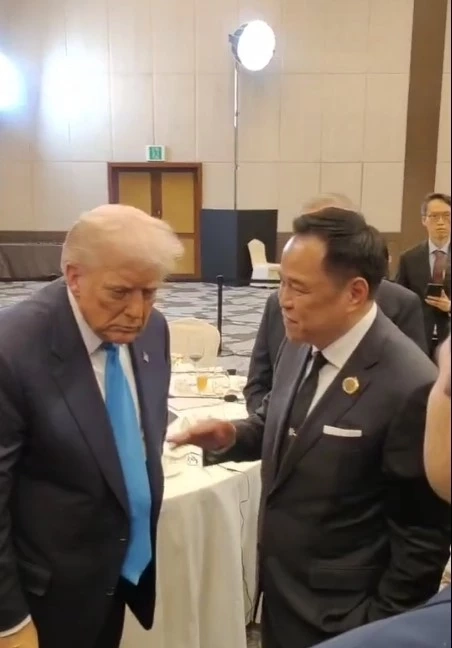 "อนุทิน" เผยเรื่องที่คุยกับ "ทรัมป์" ส่วนตัว หลังดินเนอร์ผู้นำเอเปค