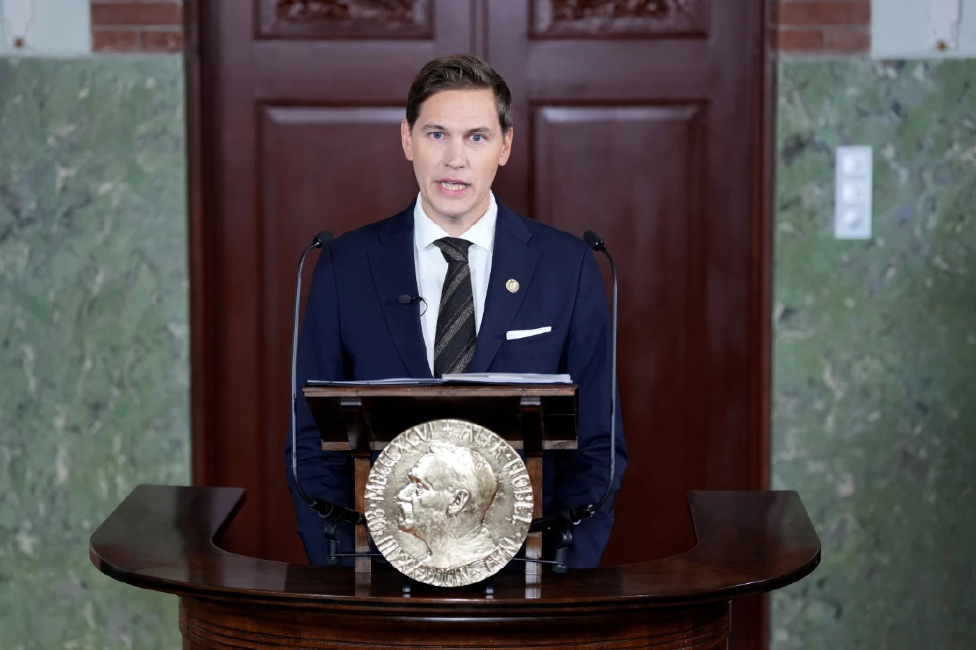 &quot;ยอร์เก้น วัตเน ฟริดเนส&quot; ประธานคณะกรรมการโนเบล