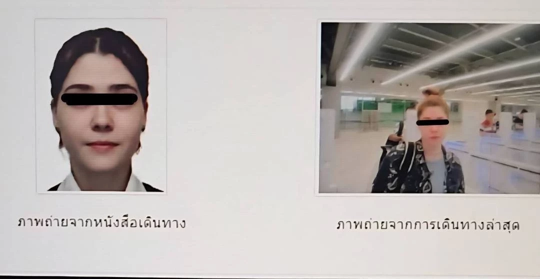 เปิดภาพวงจรปิด นางแบบเบลารุส เข้า-ออกไทย ไปเมียนมาเอง ไร้บังคับ