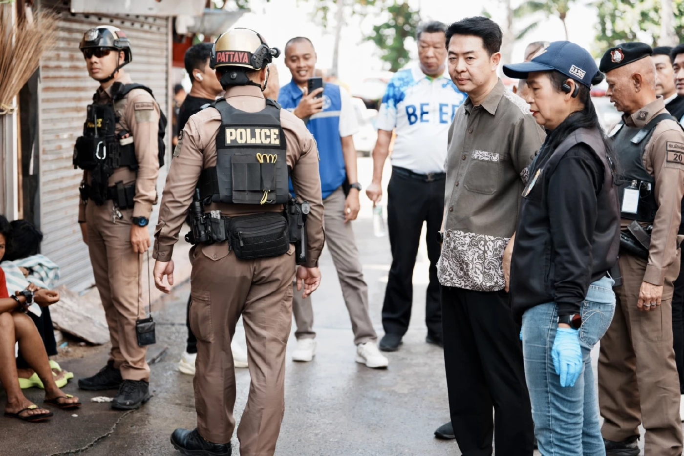 นายกเบียร์ ลุยจัดระเบียบหาดจอมเทียน คืนความปลอดภัย นทท.