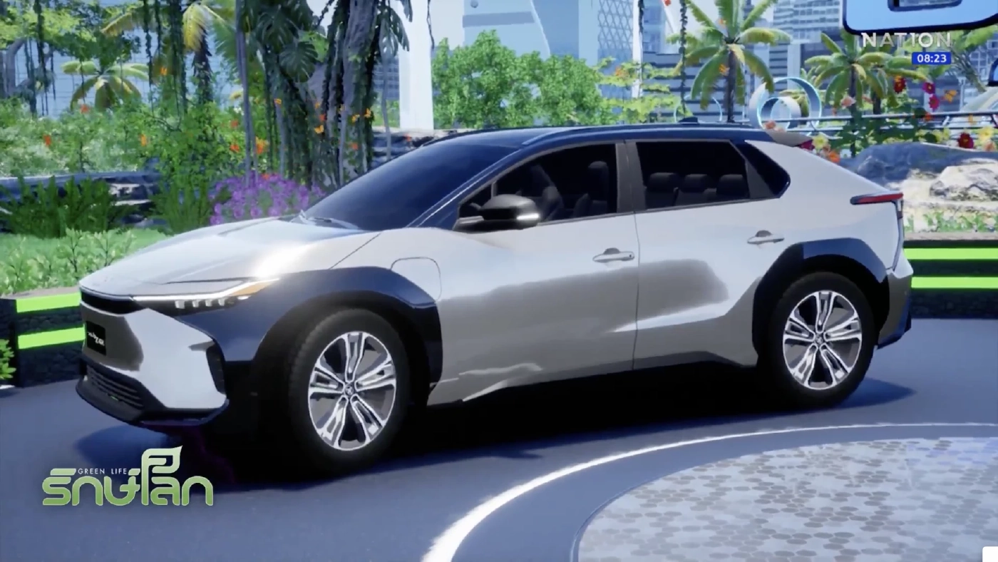 Toyota bZ4X การเดินทางเพื่ออนาคตสู่สังคมไร้คาร์บอน