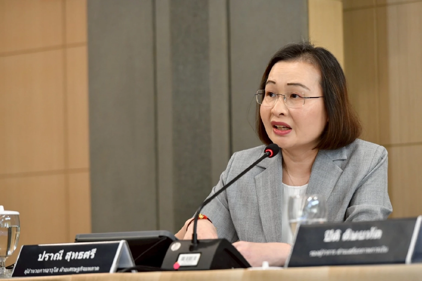ปราณี สุทธศรี ผู้อำนวยการอาวุโส ฝ่ายเศรษฐกิจมหภาค ธปท. 
