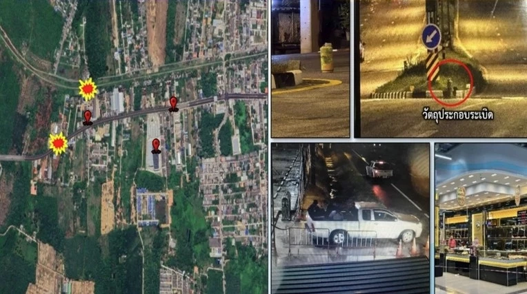 ย้อนเส้นทาง \"แก๊งโจรปล้นร้านทอง สุไหงโก-ลก\" คาดหนีซุก \"มาเลเซีย\" มุ่งเป้า \"กลุ่มนายวาฟี ละปาดี\" (มีคลิป)