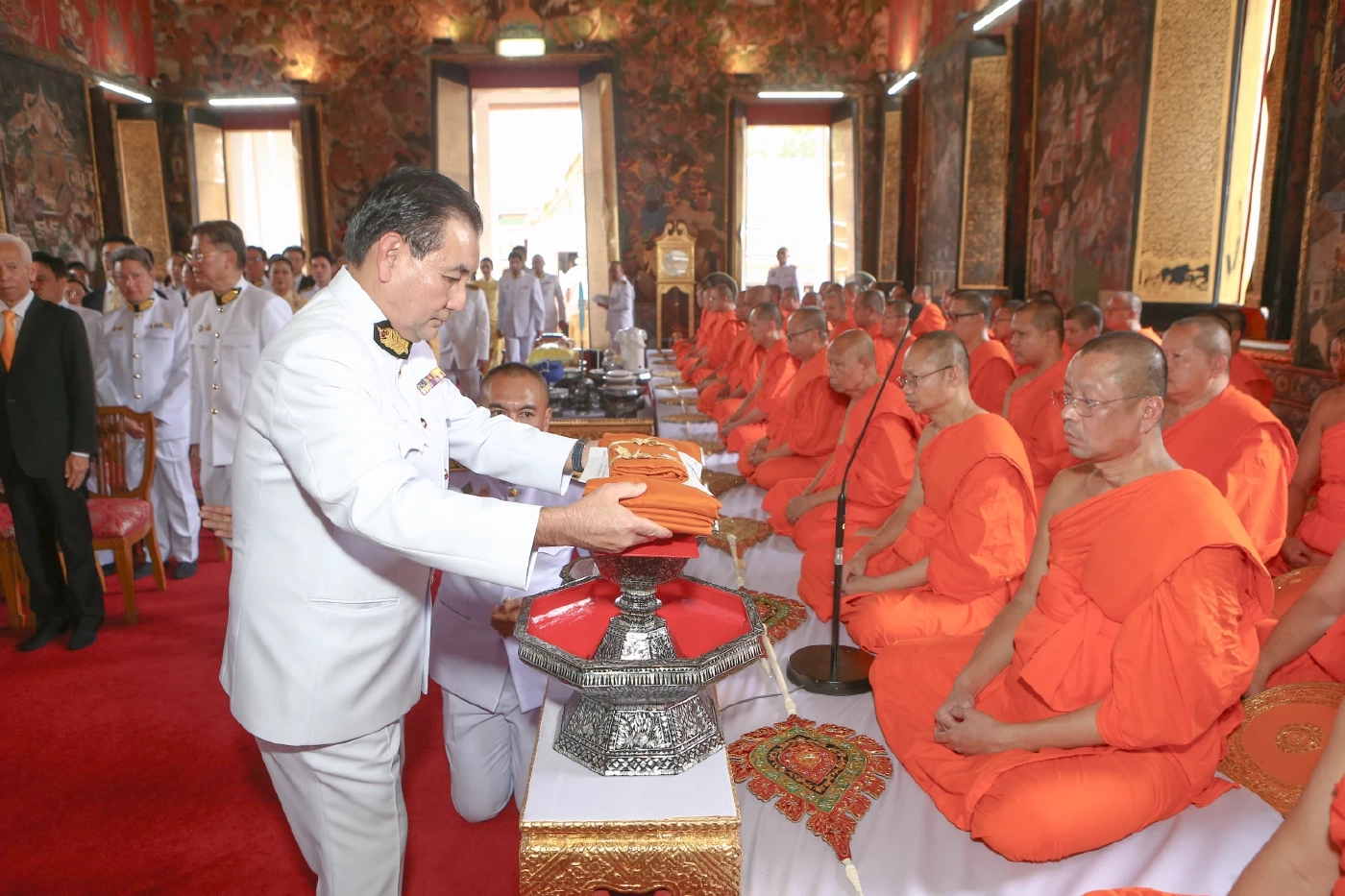 กลุ่มบริษัทกัลฟ์ น้อมถวายผ้าพระกฐินพระราชทาน ประจำปี 2568 ณ วัดสระเกศราชวรมหาวิหาร