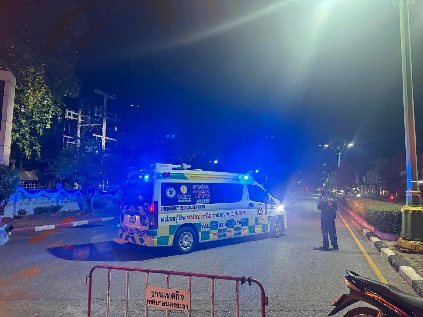 สุดอุกอาจ!! คนร้ายป่วนกลางเมืองยะลา ลอบวางระเบิดสามลูกซ้อน