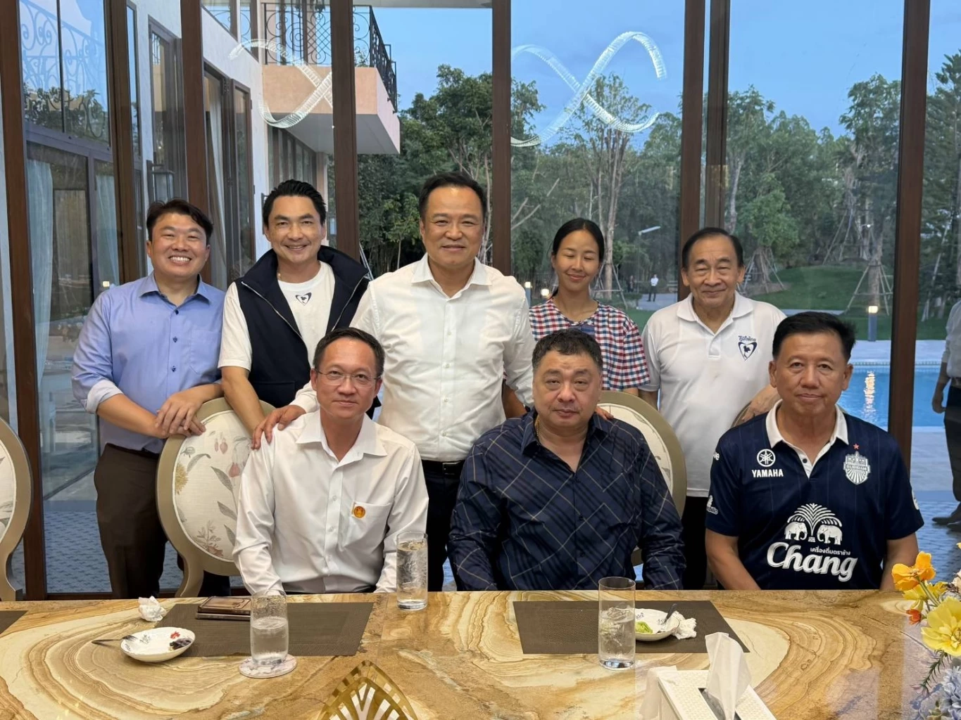 "อนุทิน" นำทีมให้กำลังใจ "ดรีม วิสุดา" ลุ้นคะแนนเลือกตั้งซ่อมกาญจนบุรี เขต 4