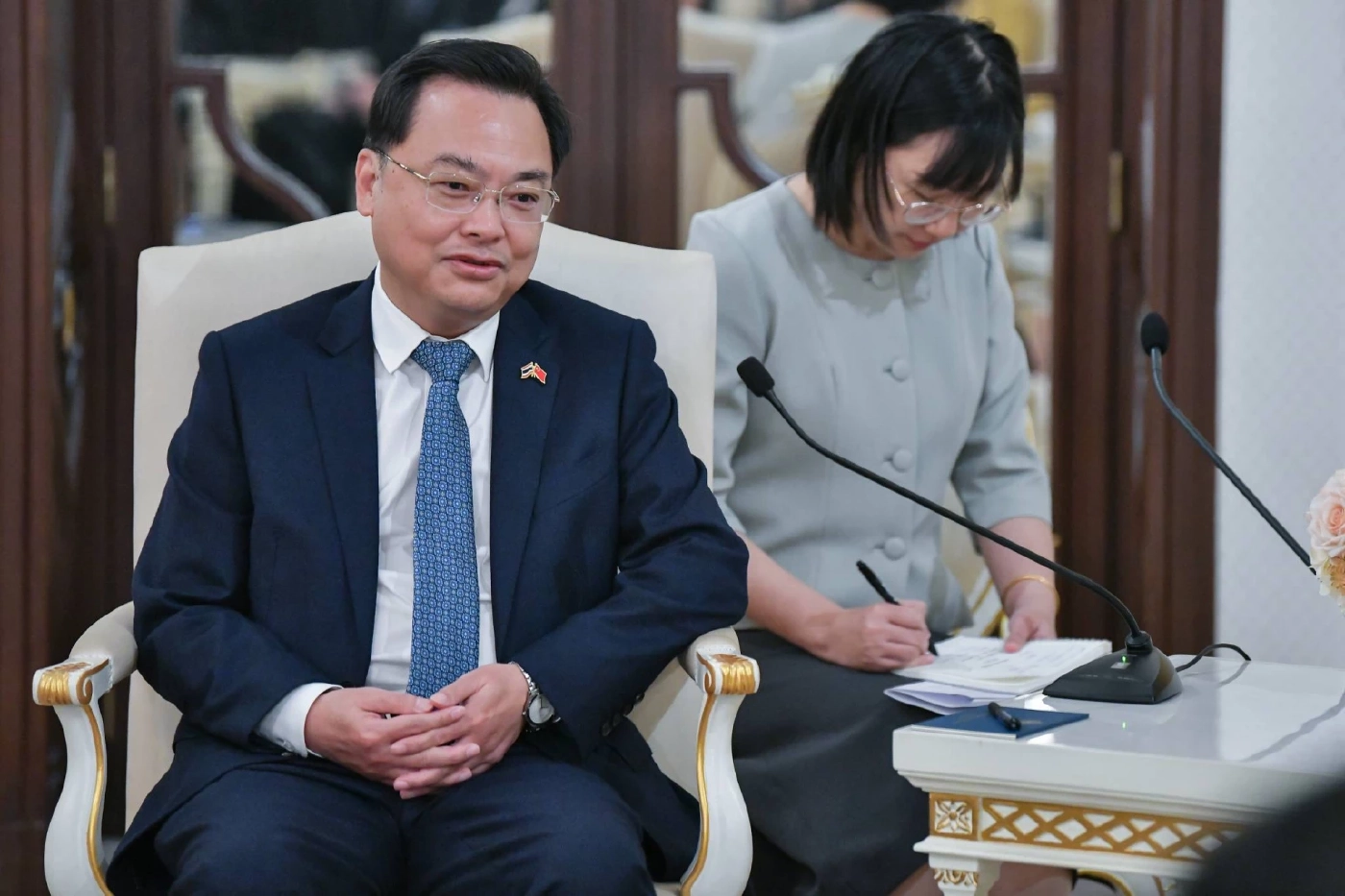 "ทูตจีน" เข้าคารวะนายกฯ พร้อมร่วมมือปราบคอลเซ็นเตอร์