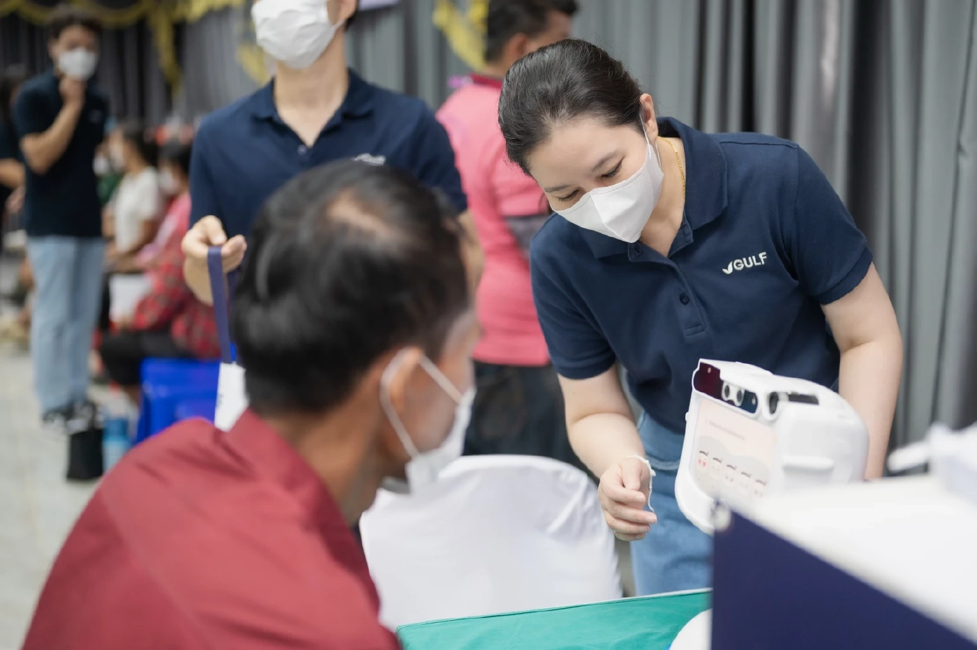 Gulf Sparks Smiles! "ทันตกรรมเคลื่อนที่คืนรอยยิ้มสู่สังคม"